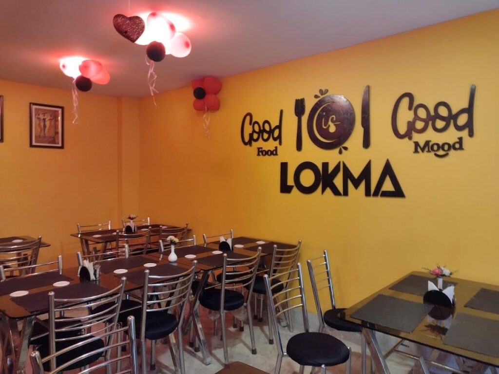 ambiance of Lokma restaurant